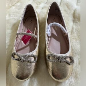 Nina | Shoes | Nina Gold Dress Shoes With Glitter Finish | Poshmark
